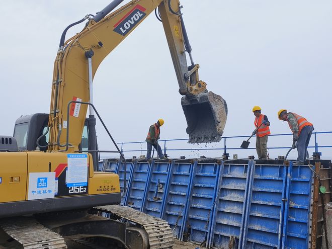 开元体育筑牢沿海生态安全屏障——中建筑港潍坊海港产业园项目加快建设侧记(图3)